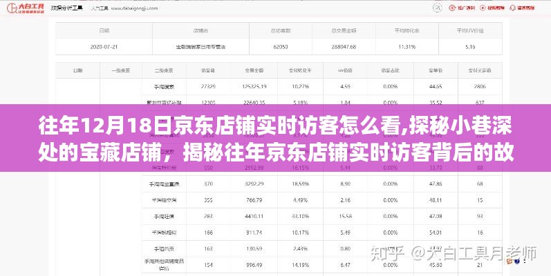 探秘京东宝藏店铺，揭秘往年实时访客背后的故事与秘密