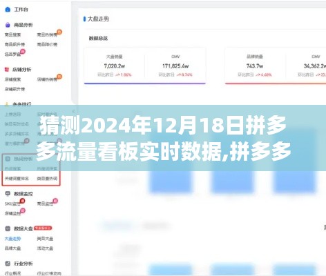 拼多多流量看板实时数据预测及分析，深度评测与预测报告