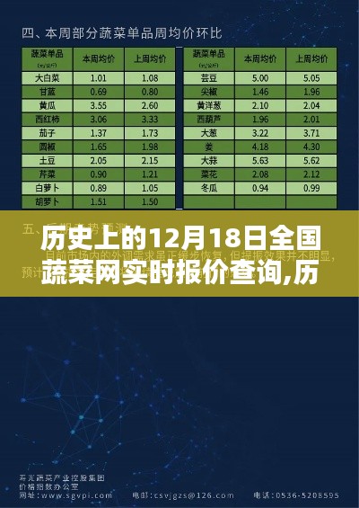 历史上的12月18日全国蔬菜网实时报价概览，全面评测与详细介绍