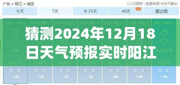 阳江天气预报，阳光下的温暖相聚，探寻日常趣事在阳江的未来天气预测（2024年12月18日）