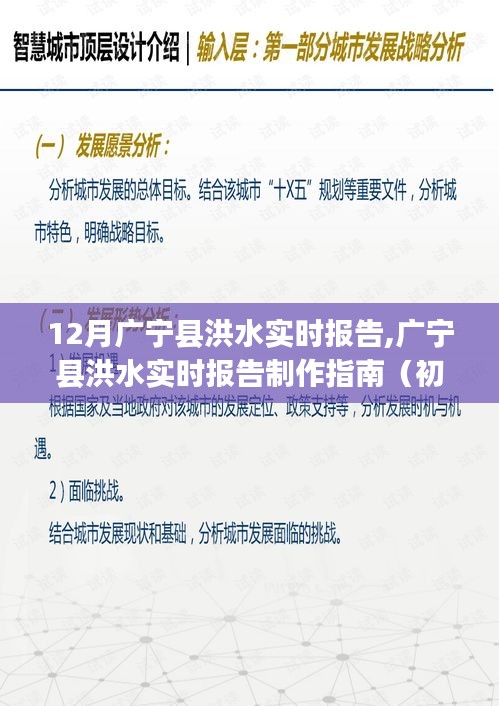 广宁县洪水实时报告制作指南，初学者与进阶用户均可适用的12月洪水报告详解