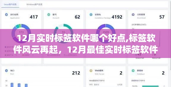 深度解析，12月最佳实时标签软件，标签软件风云对决！