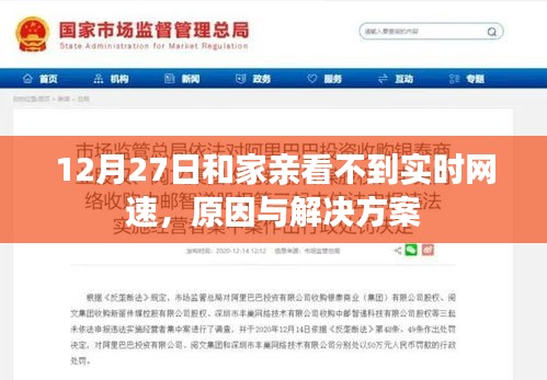 家和亲无法查看实时网速，原因解析与解决方案