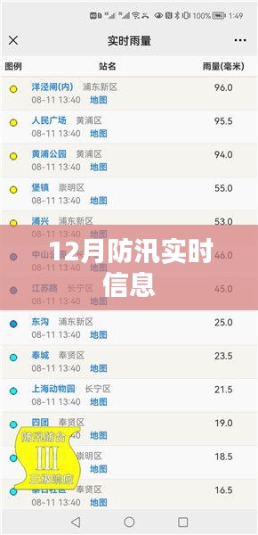防汛实时信息更新，最新汛情动态监测