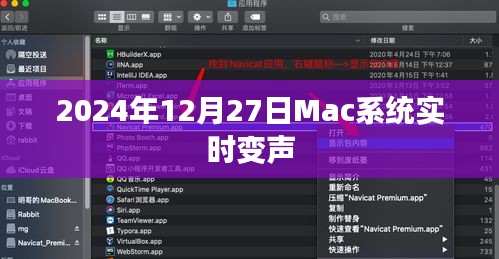 Mac系统实时变声功能，玩转声音魔法，体验不一样的沟通世界