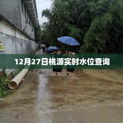 桃源实时水位查询（最新更新）