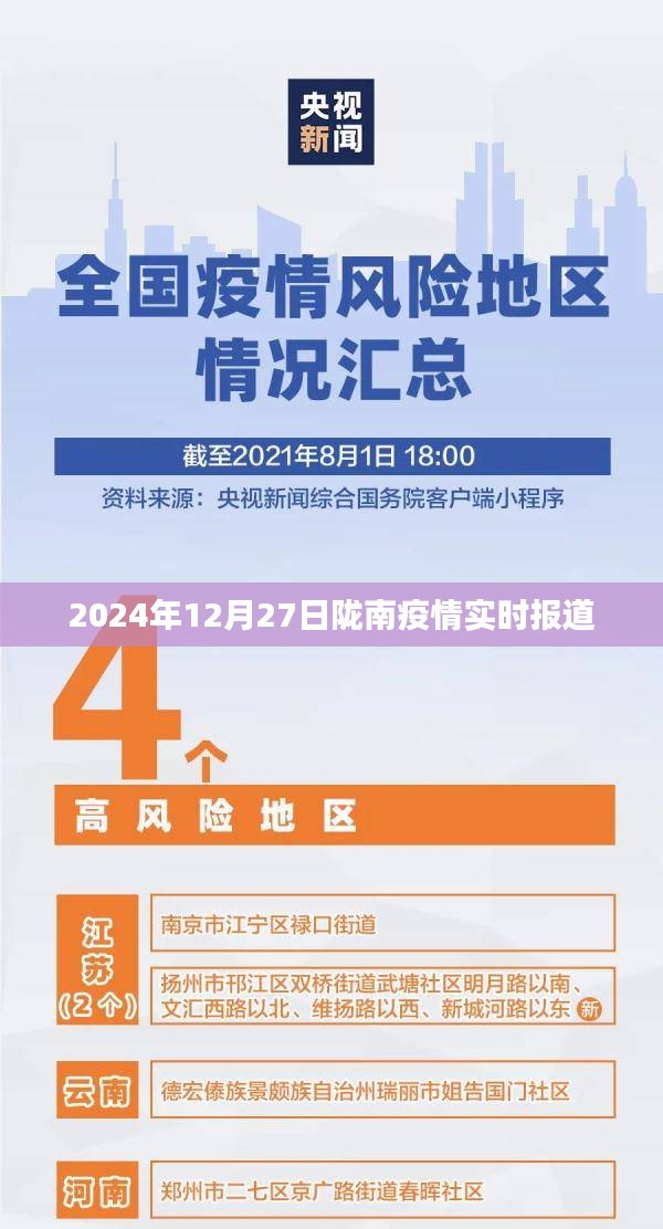 陇南疫情最新实时报道（XXXX年XX月XX日）