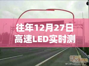 高速LED实时测速数据发布