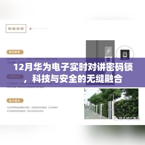 华为电子实时对讲密码锁，科技与安全完美融合