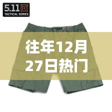 时尚工装短裤男，历年12月27日热门选择