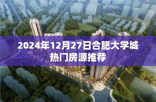 合肥大学城热门房源推荐（2024年12月）