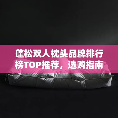 蓬松双人枕头品牌排行榜TOP推荐，选购指南！