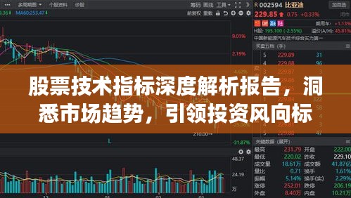 股票技术指标深度解析报告，洞悉市场趋势，引领投资风向标