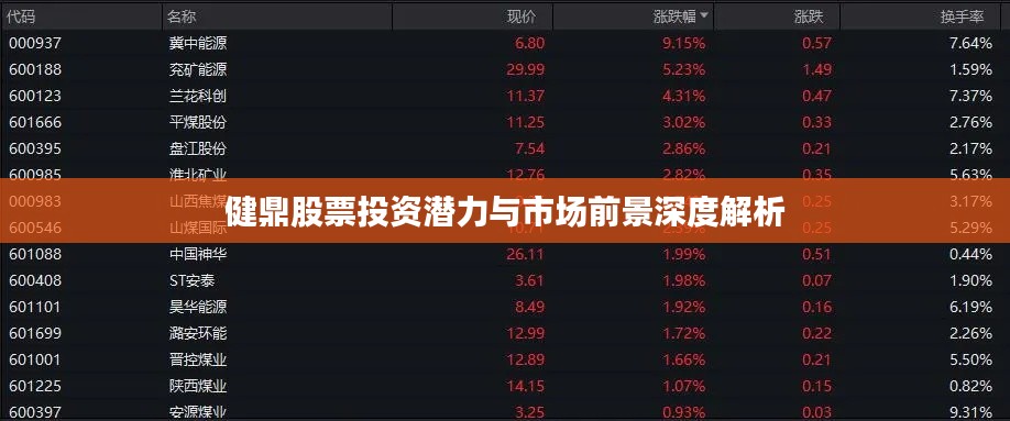 健鼎股票投资潜力与市场前景深度解析