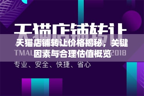 天猫店铺转让价格揭秘，关键因素与合理估值概览