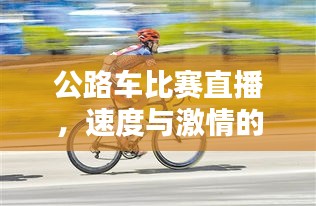 公路车比赛直播，速度与激情的视觉盛宴