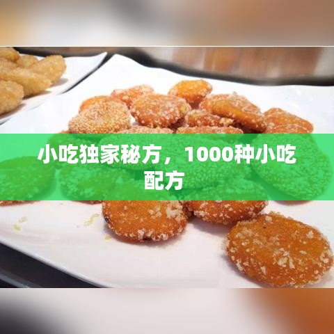 小吃独家秘方，1000种小吃配方 